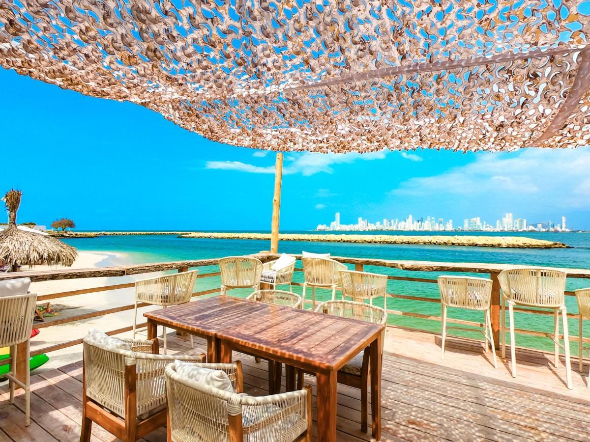 Palmarito Beach Hotel Tierra Bomba Luaran gambar