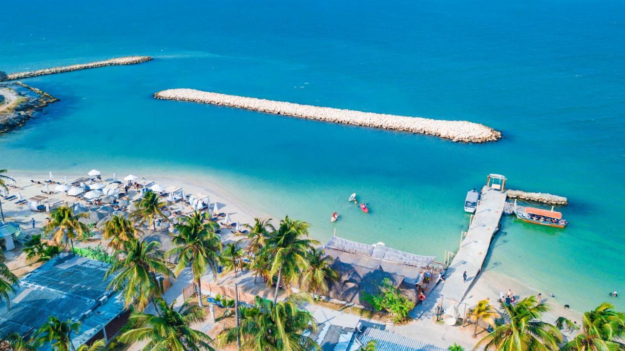 Palmarito Beach Hotel Tierra Bomba Luaran gambar