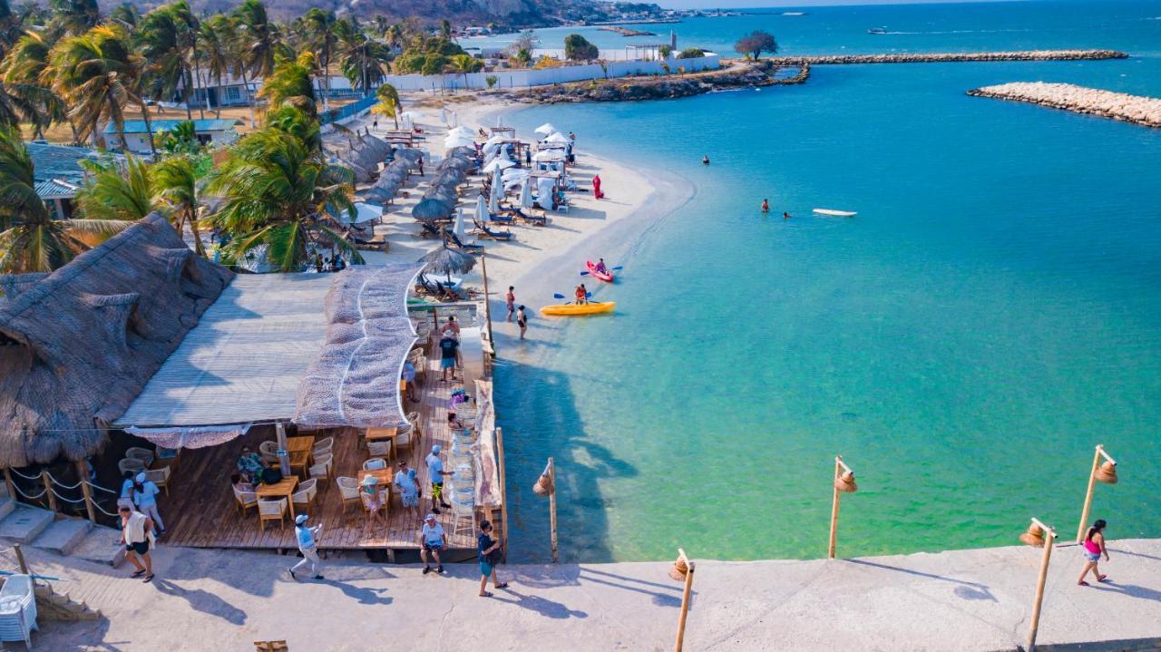 Palmarito Beach Hotel Tierra Bomba Luaran gambar