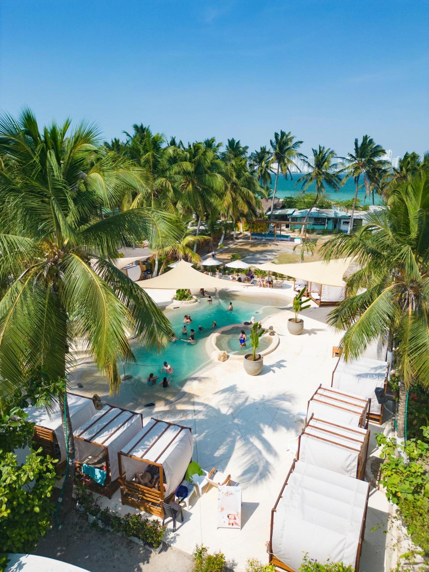 Palmarito Beach Hotel Tierra Bomba Luaran gambar