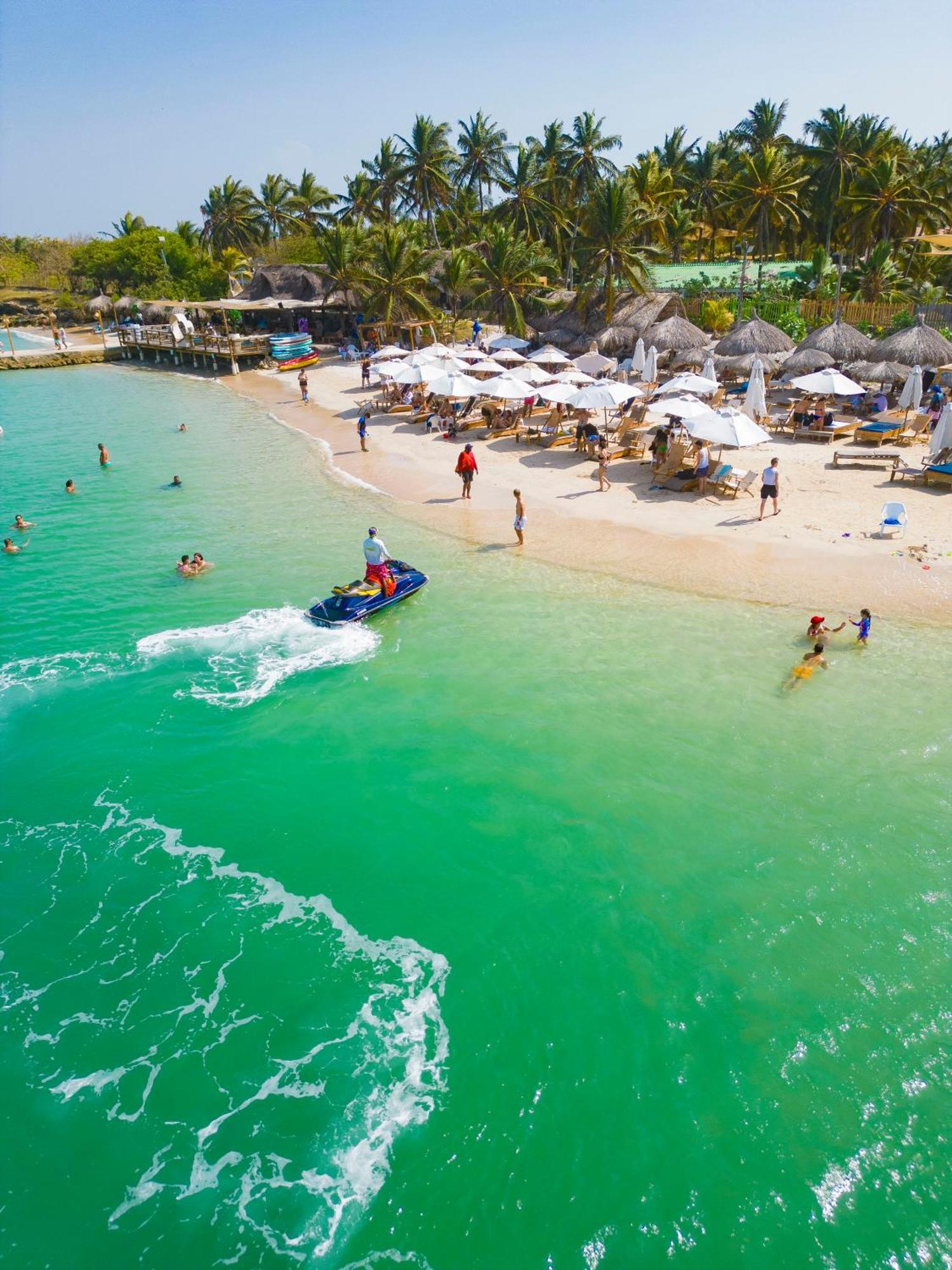 Palmarito Beach Hotel Tierra Bomba Luaran gambar