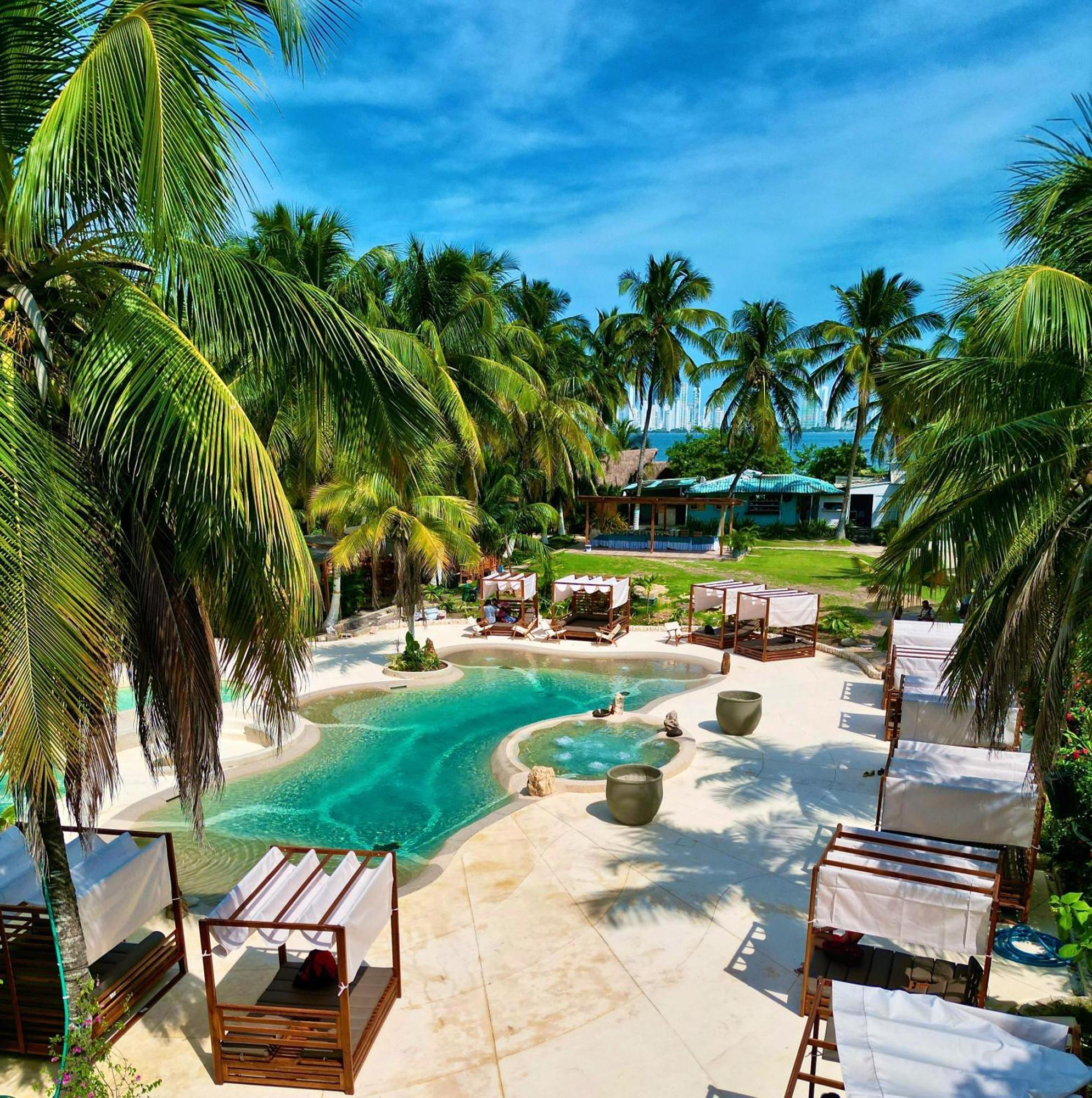 Palmarito Beach Hotel Tierra Bomba Luaran gambar